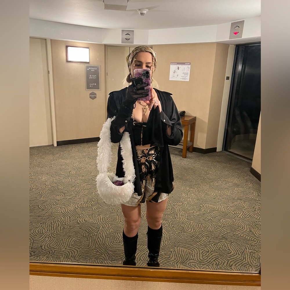 Dolls Kill Basic Pleasure Mode Ambient Satin Shor… - image 8